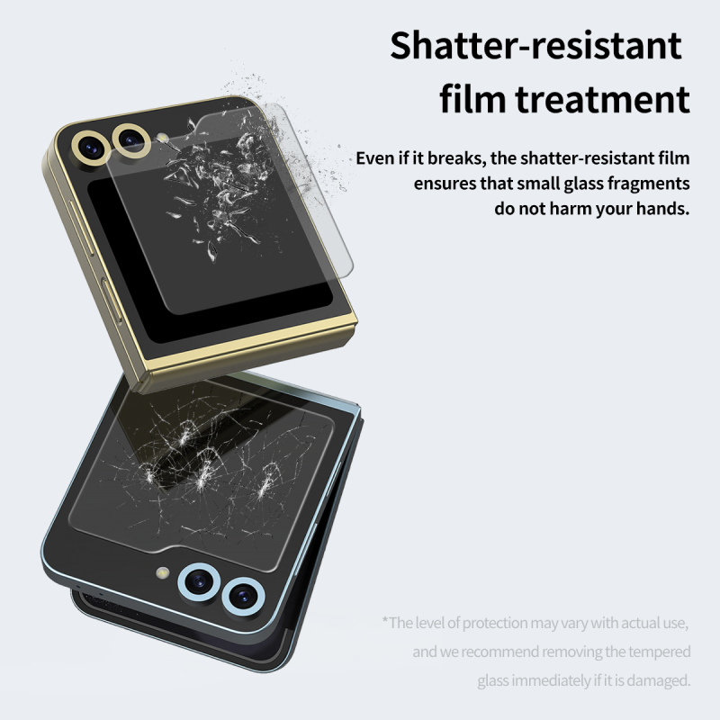 قیمت و خرید گلس شیشه ای آراری مدل Core مناسب Galaxy Z Flip 6 پک دو عددی